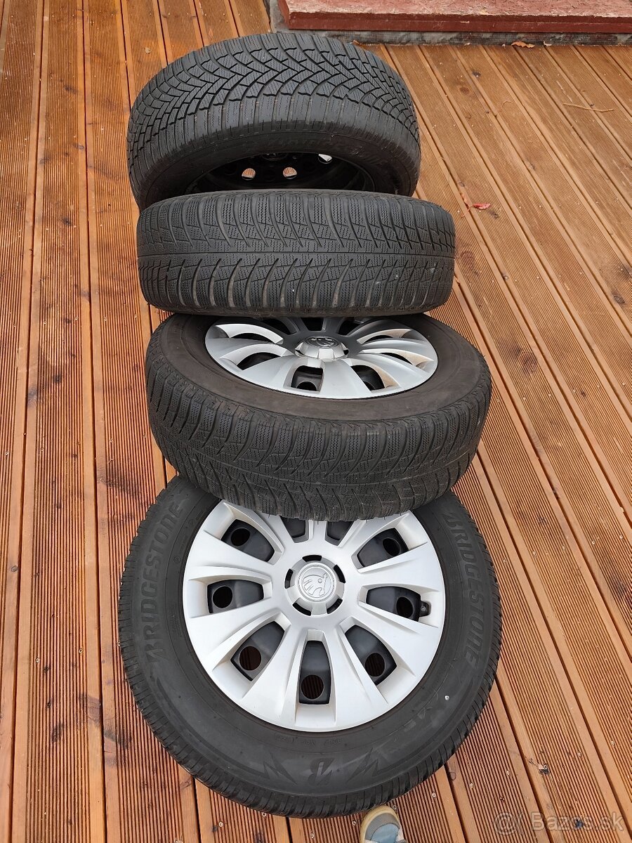 Super cena - original plechove disky Kodiaq 17" 112x5 r17 - 11