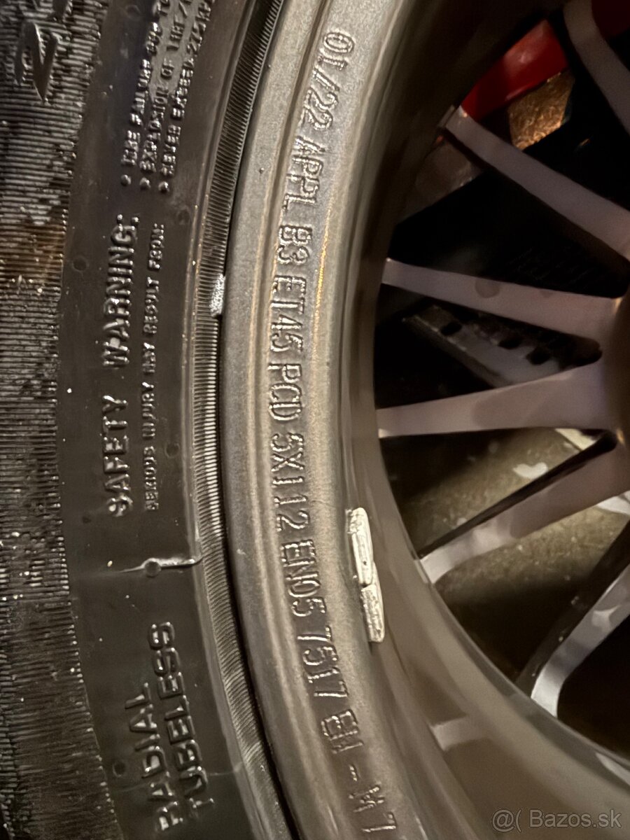 Predám disky Enkei Shogun FF r17 - 11