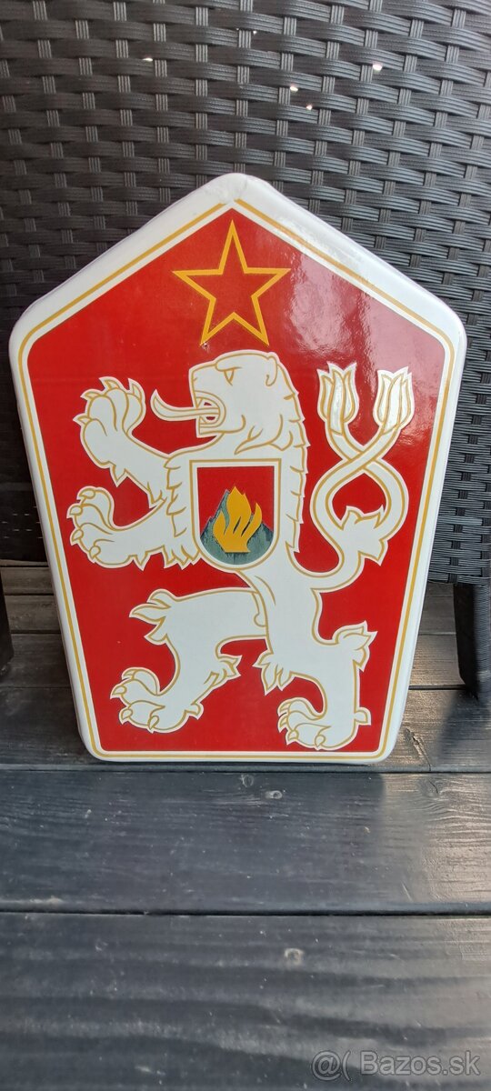 Smaltovaný znak ČSSR - 11