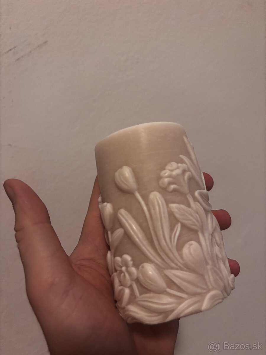 Ručne robené Vianočné sviečky - 11