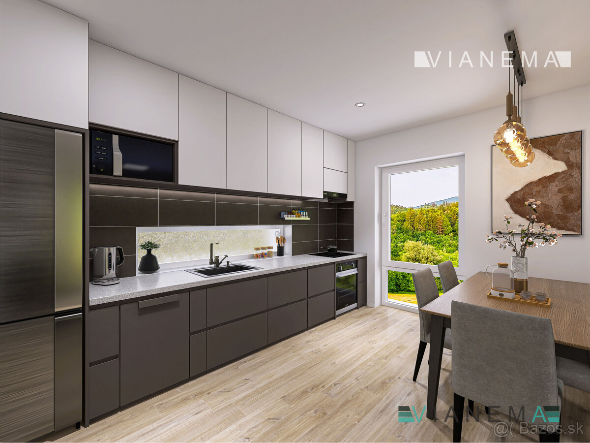 IBA U NÁS Novostavba 3-izb. bytu s veľkou loggiou,PB - 11