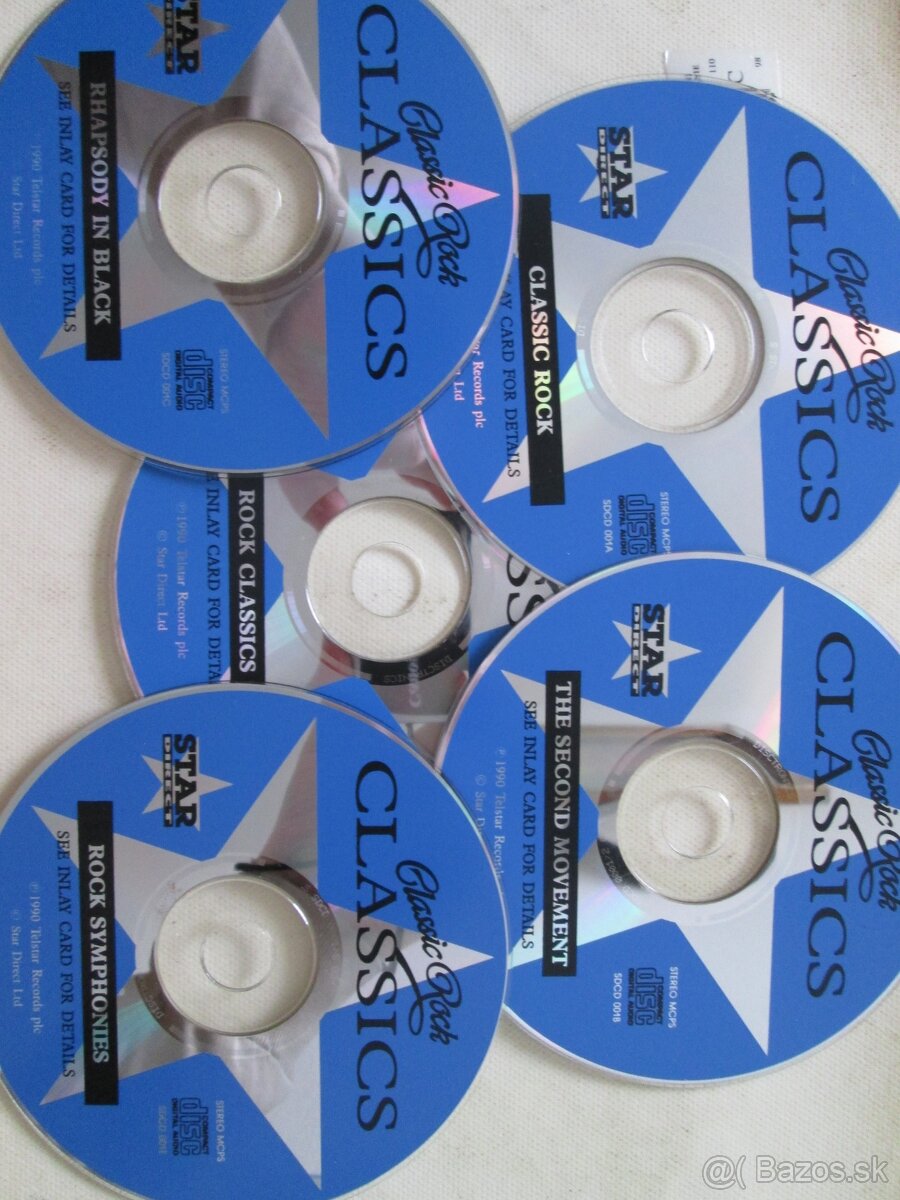 Hudobné kolekcie na CD bez obalov, - 11