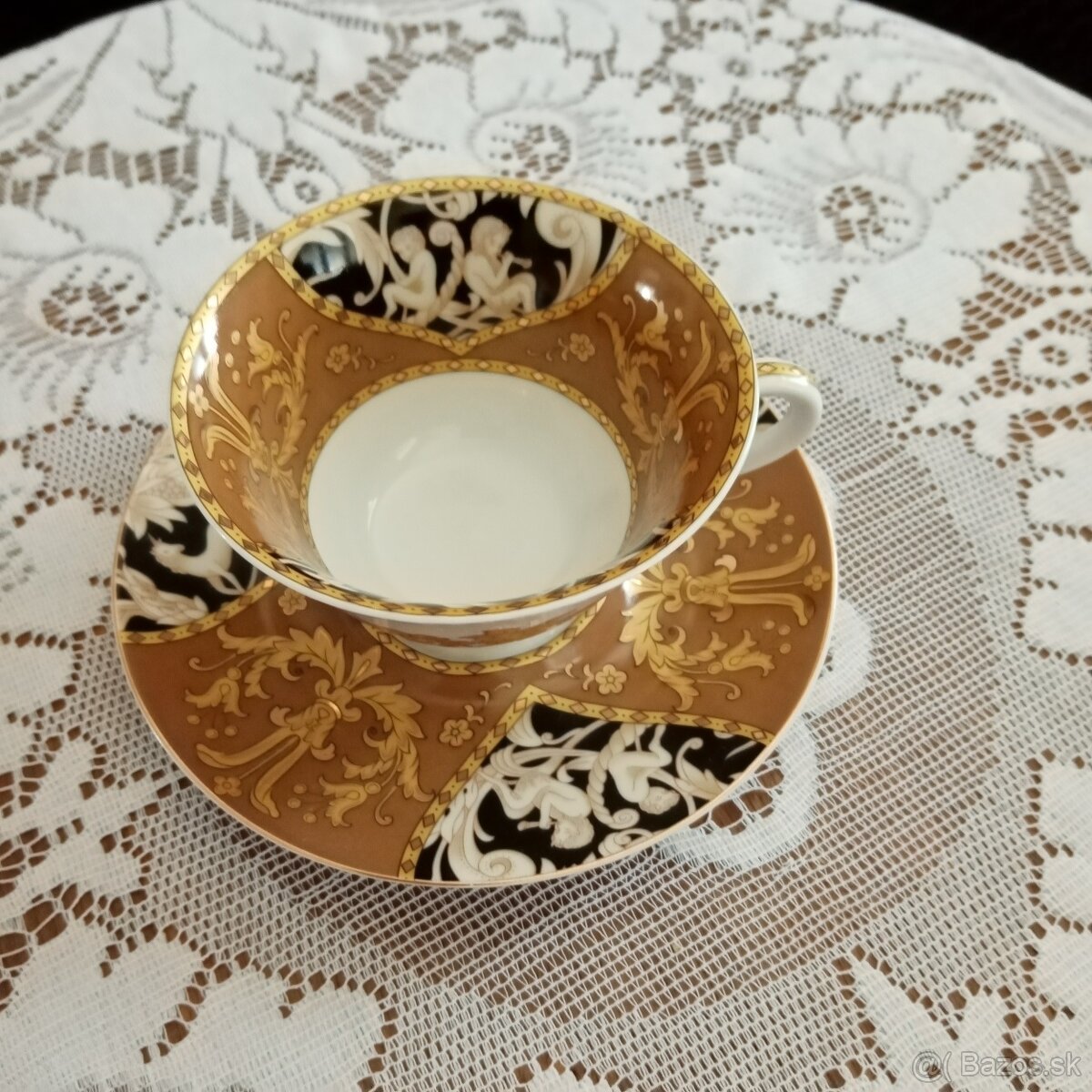 porcelán šálka s podšálkou, raňajkové súpravy - 11