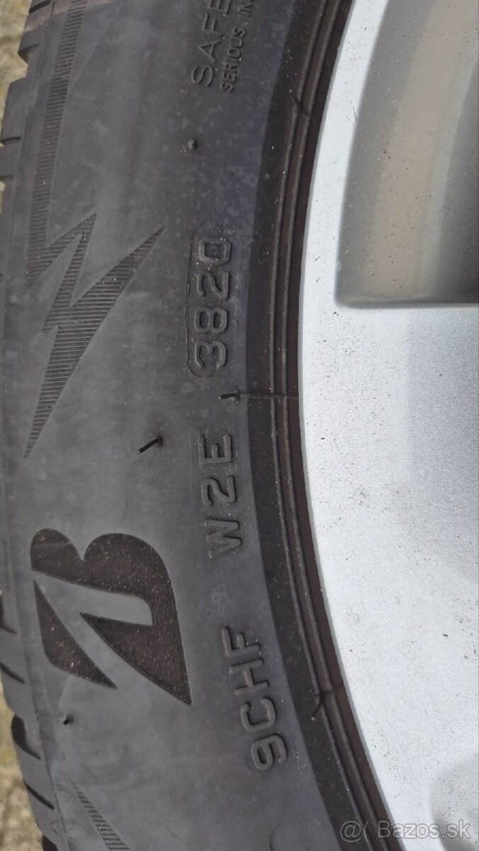 Predam alu disky origo.Škoda 5x100 R17 a zimne pneu. - 11