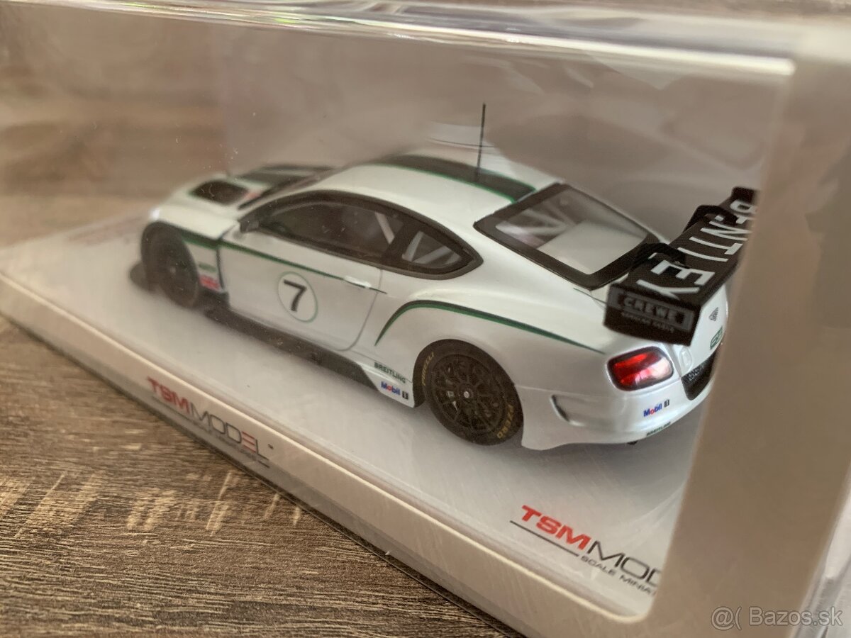 Predám model Bentley Continental GT3 od TSM (1:43) - 11