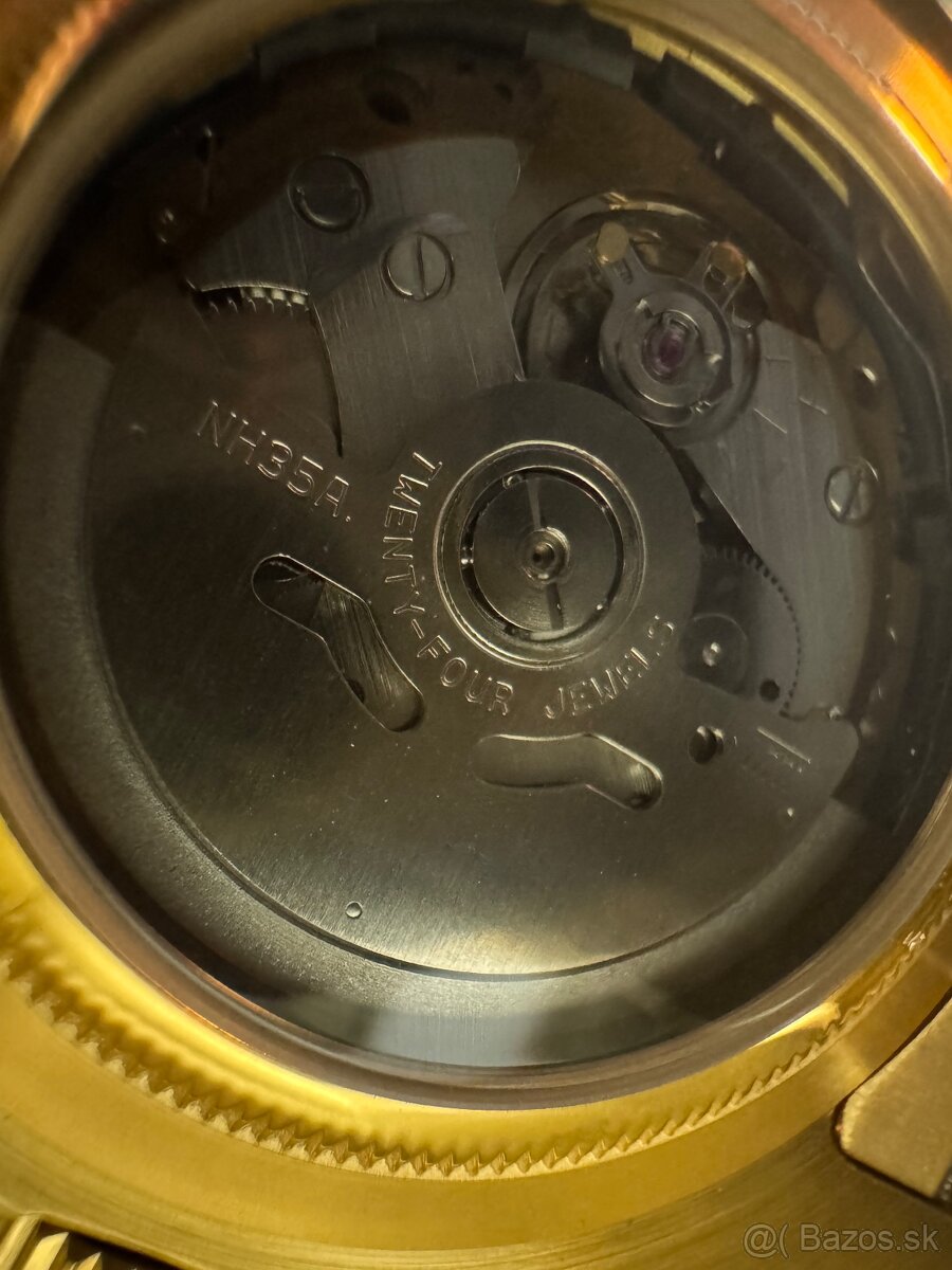 Seiko Custom Mod Watch Hodinky Datejust Gold - 11