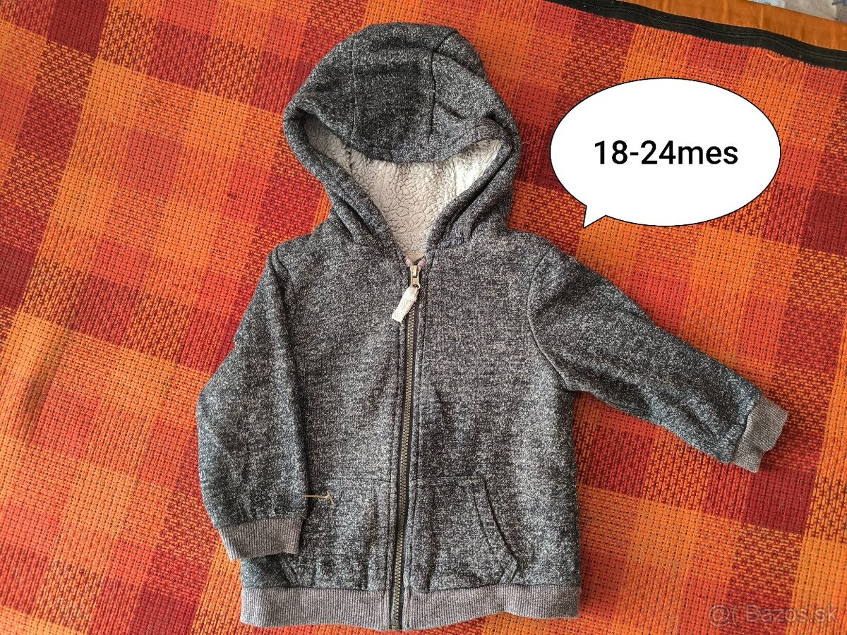 Chlapčenské mikiny 80-96 veľkosť - 11