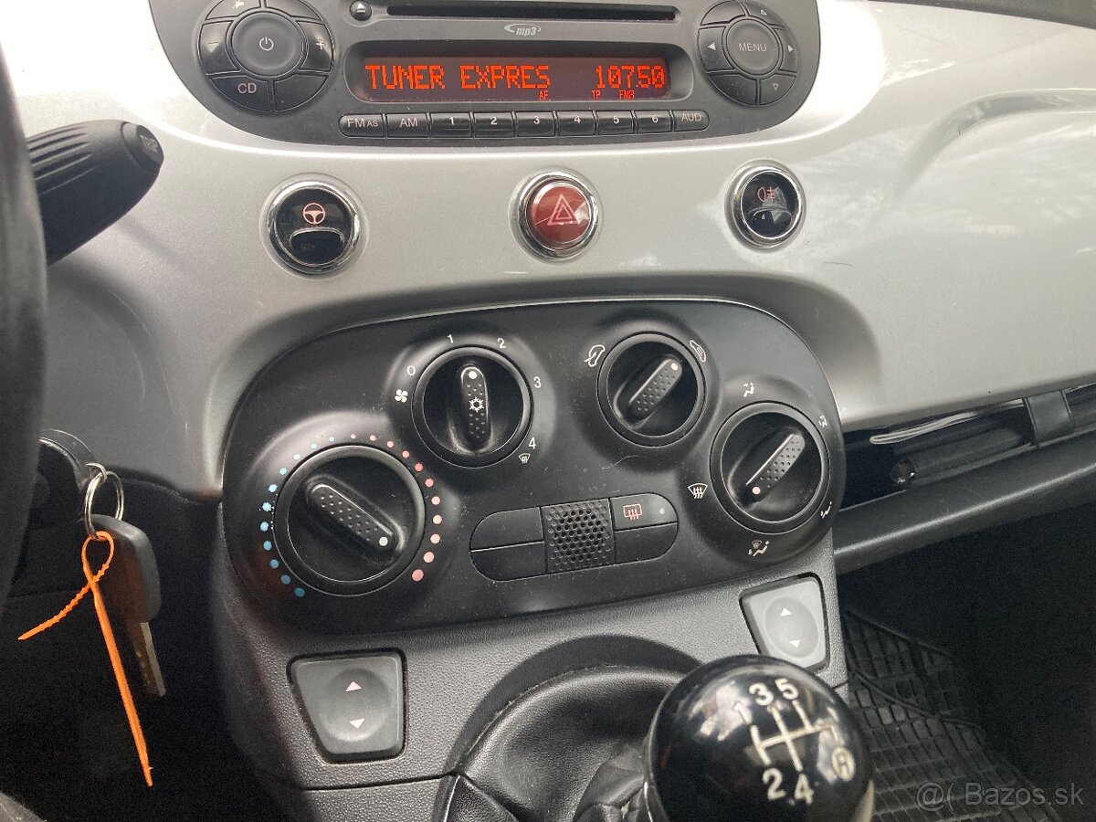 FIAT 500 1.2 BENZIN 51 KW NAJ.120000 KM MÓD ROK 2009 - 11