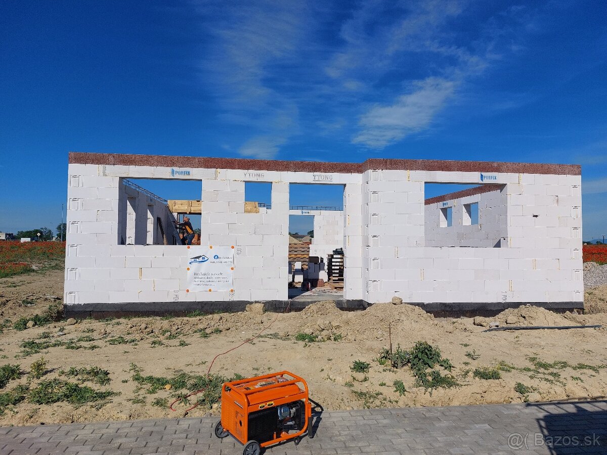 Stavebné práce, stavby RD - 11