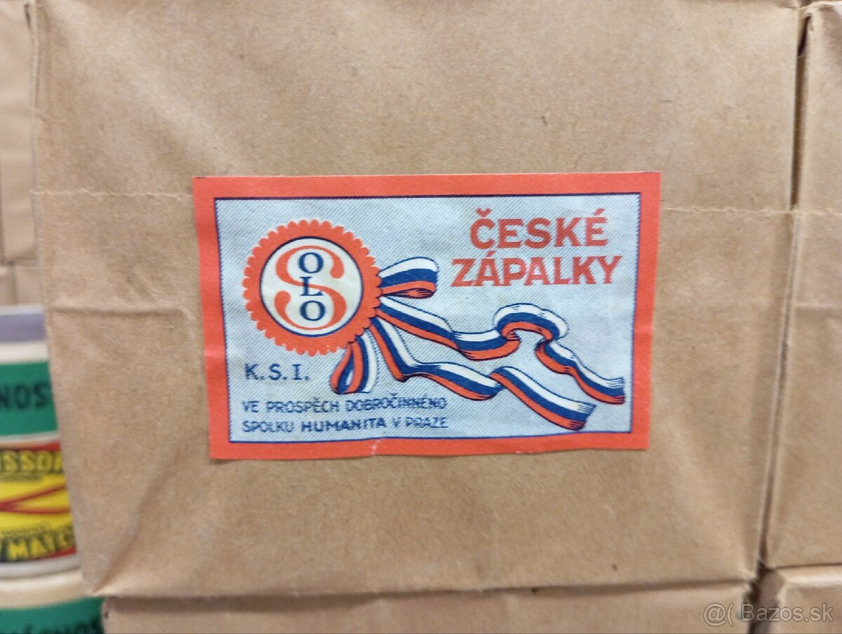 Staré zápalky. SOLO Sušice - 11