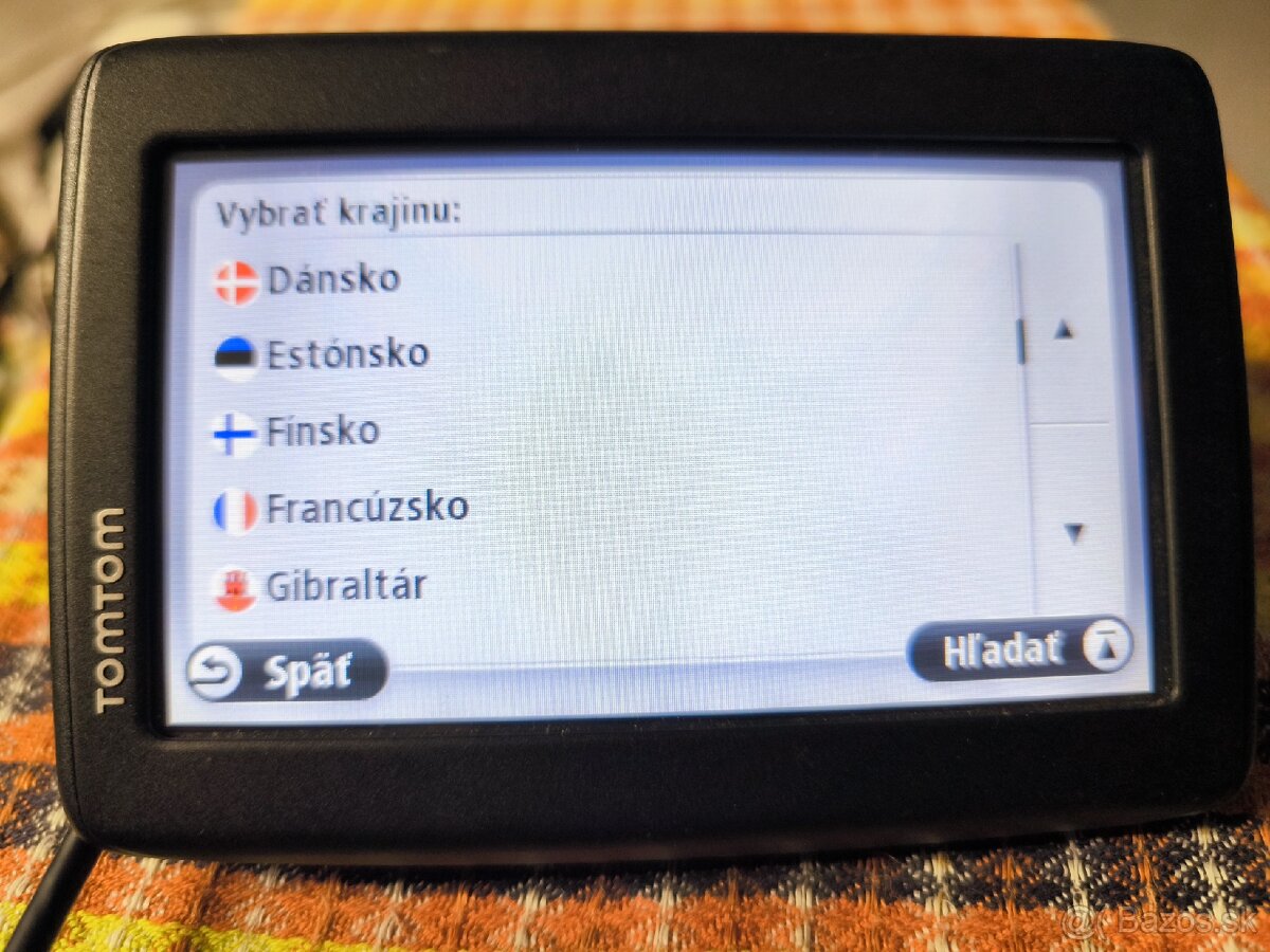 Predám gps navigáciu TomTom start xl Central europe - 11