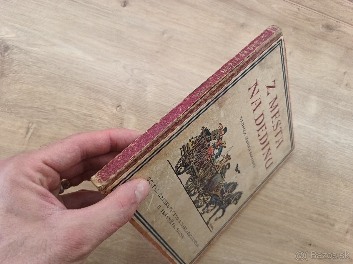 Z mesta na dedinu 1929 ilustroval Hála - 11