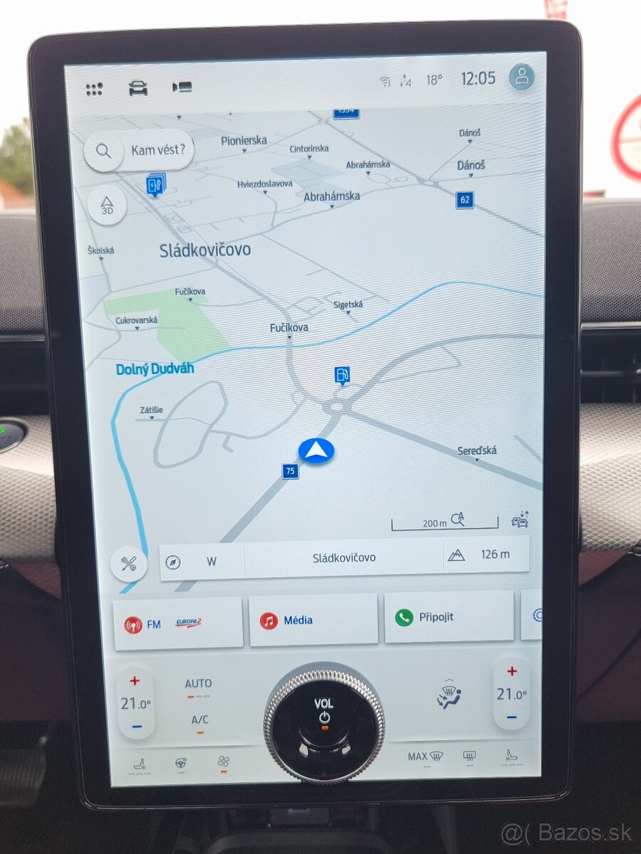 Ford Mustang Mach-E 75,7kWh RWD STD za 31.490 € s DPH - 11