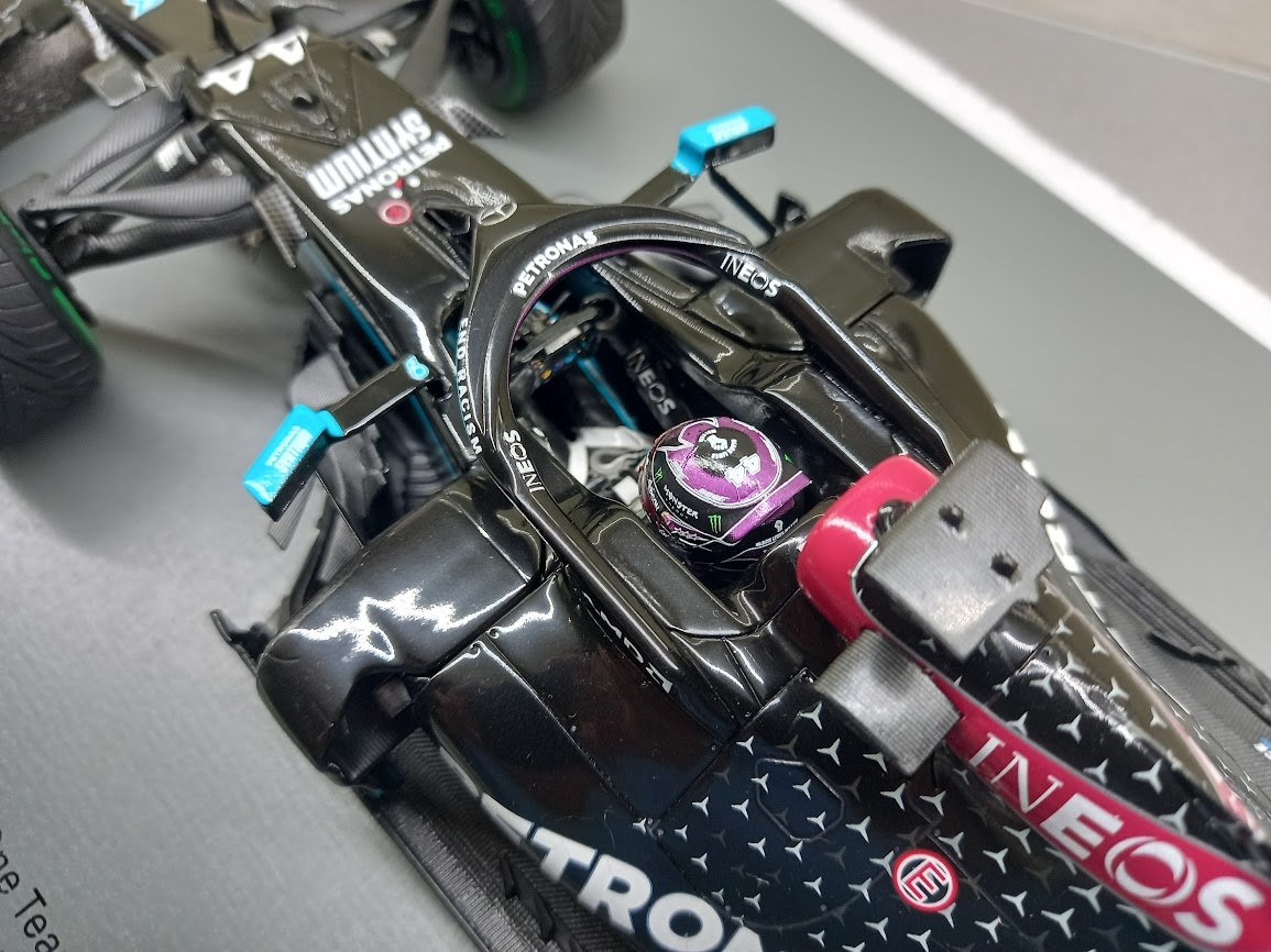 F1 MERCEDES W11 HAMILTON VÍTĚZ GP TURECKA 2020 SPARK 1:18 - 11