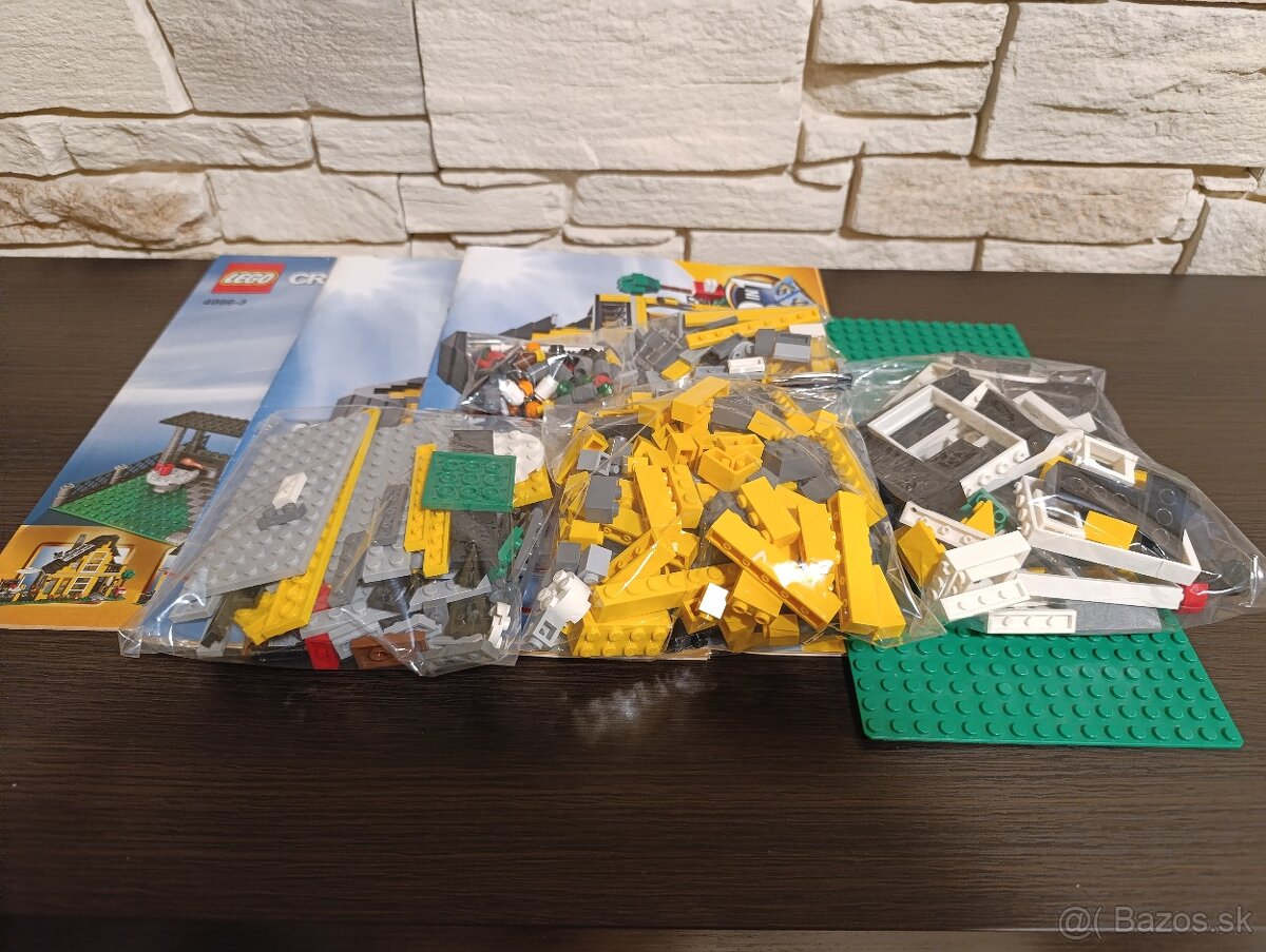 Lego 4996 plážový dům a 10720 helikoptéra. - 11