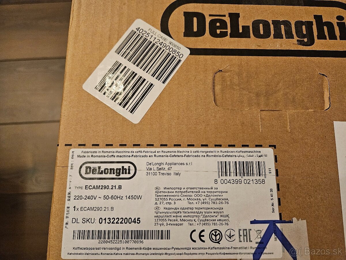 Predam NOVY-NEVYBALENY kavovar DeLonghi + 2 r. ZARUKA - 11