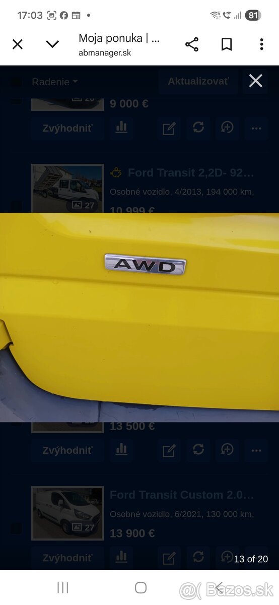 Ford Transit 2,4D 103KW 4X4 - 11