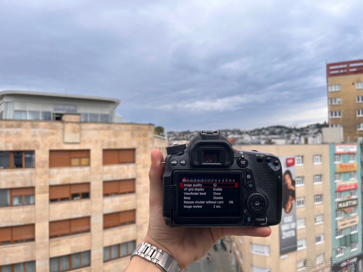 Canon EOS 70D – telo, plne funkčné, dobrý stav - 11
