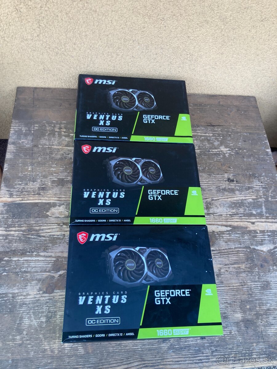 Grafická karta MSI GeForce GTX1660 SUPER VENTUS - Nová - 11