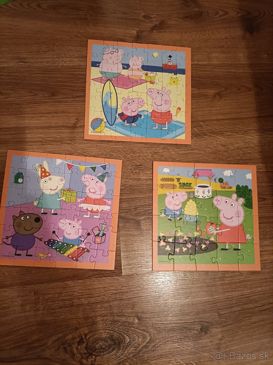 Puzzle Frozen, Peppa Pig - 11