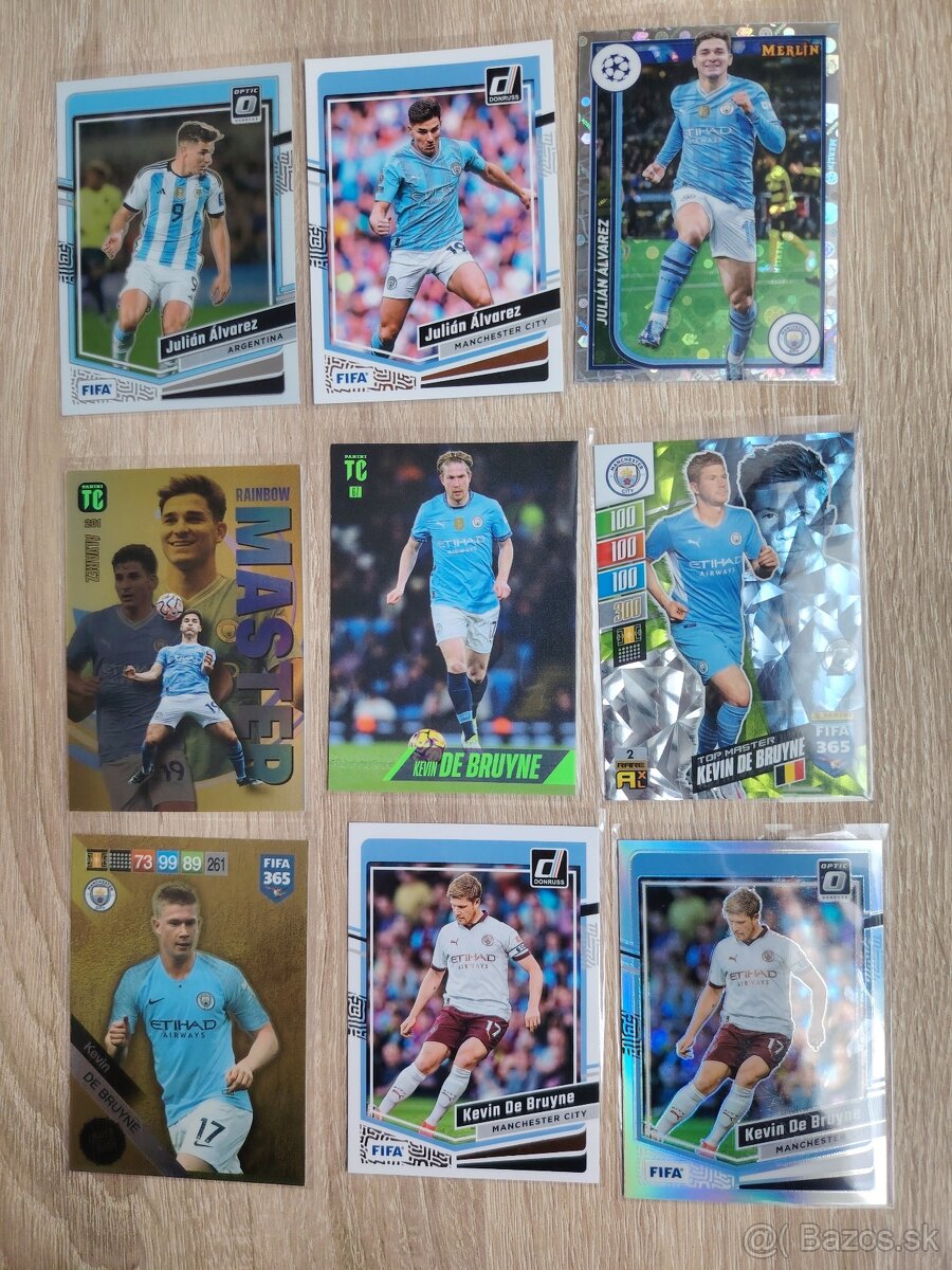 Haaland, Mbappe, Vinicius, Belligham, Alvarez, De Bruyne - 11