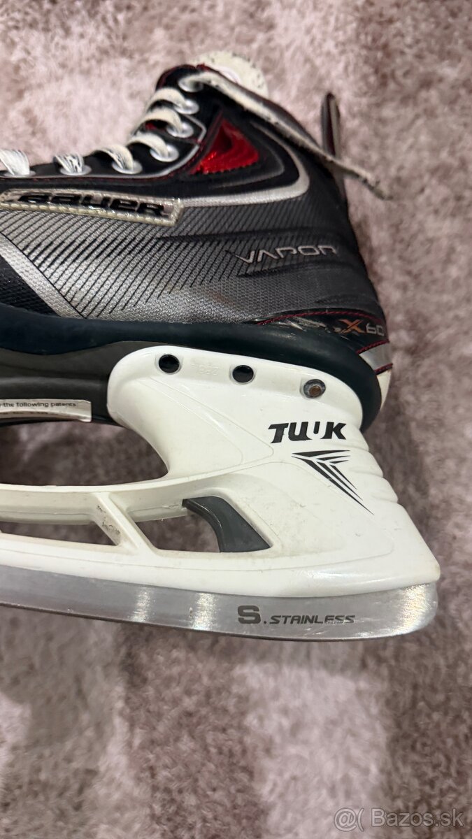 ✅ PROFI KORČULE SENIOR - BAUER VAPOR X60 - veľkosť 10 EE ✅ - 11