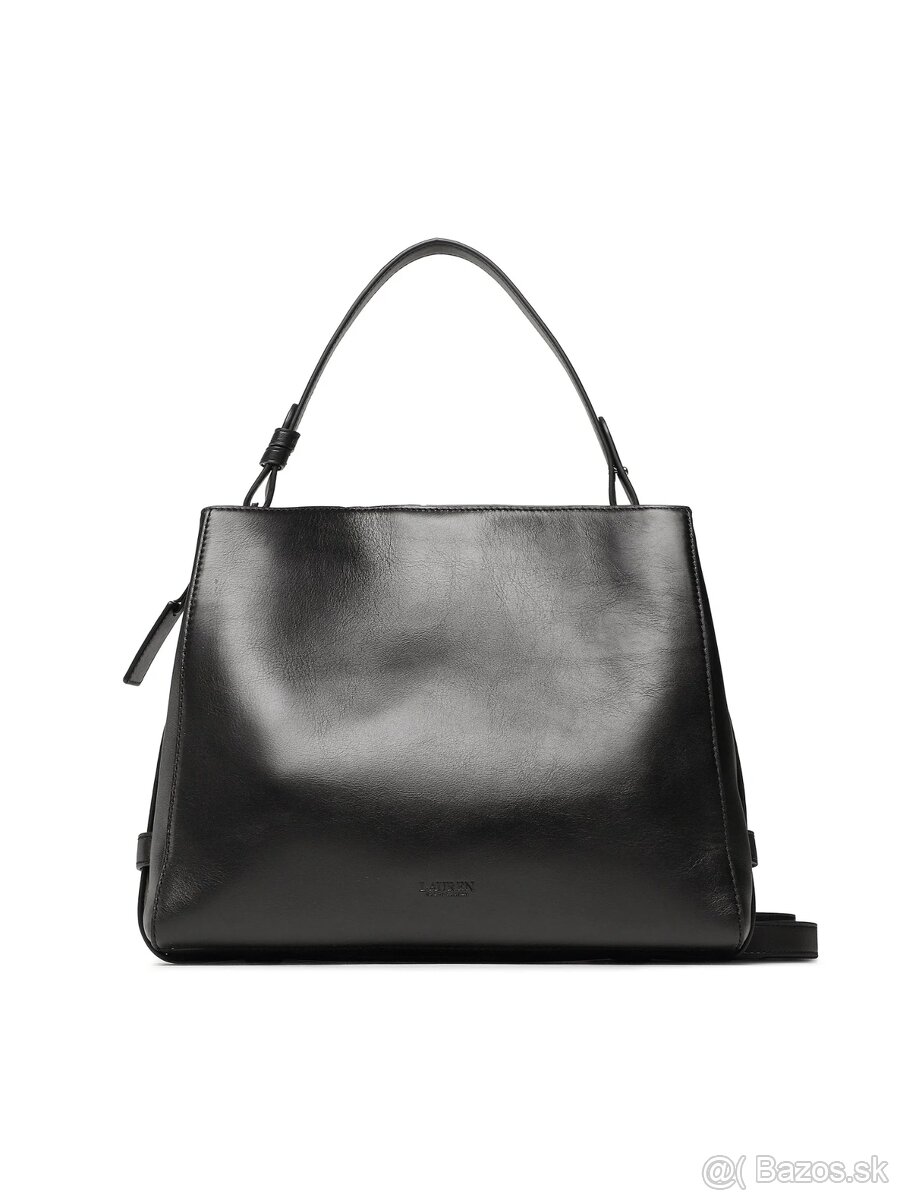 tmavomodrá a čierna kabelka ralph lauren nové - 11