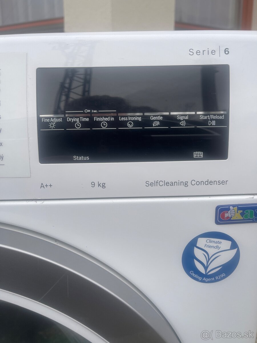 Predám sušičku Bosch 9 kg A++ - 11