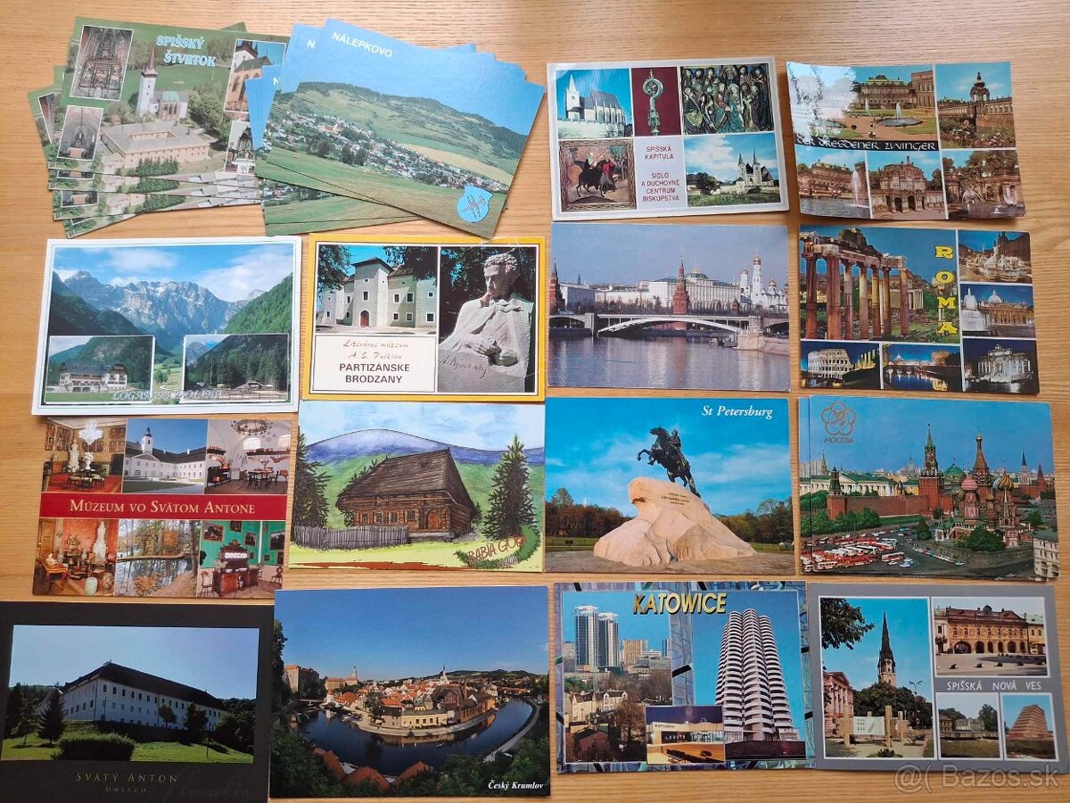 Zbierka pohľadníc 1200ks+ - 11