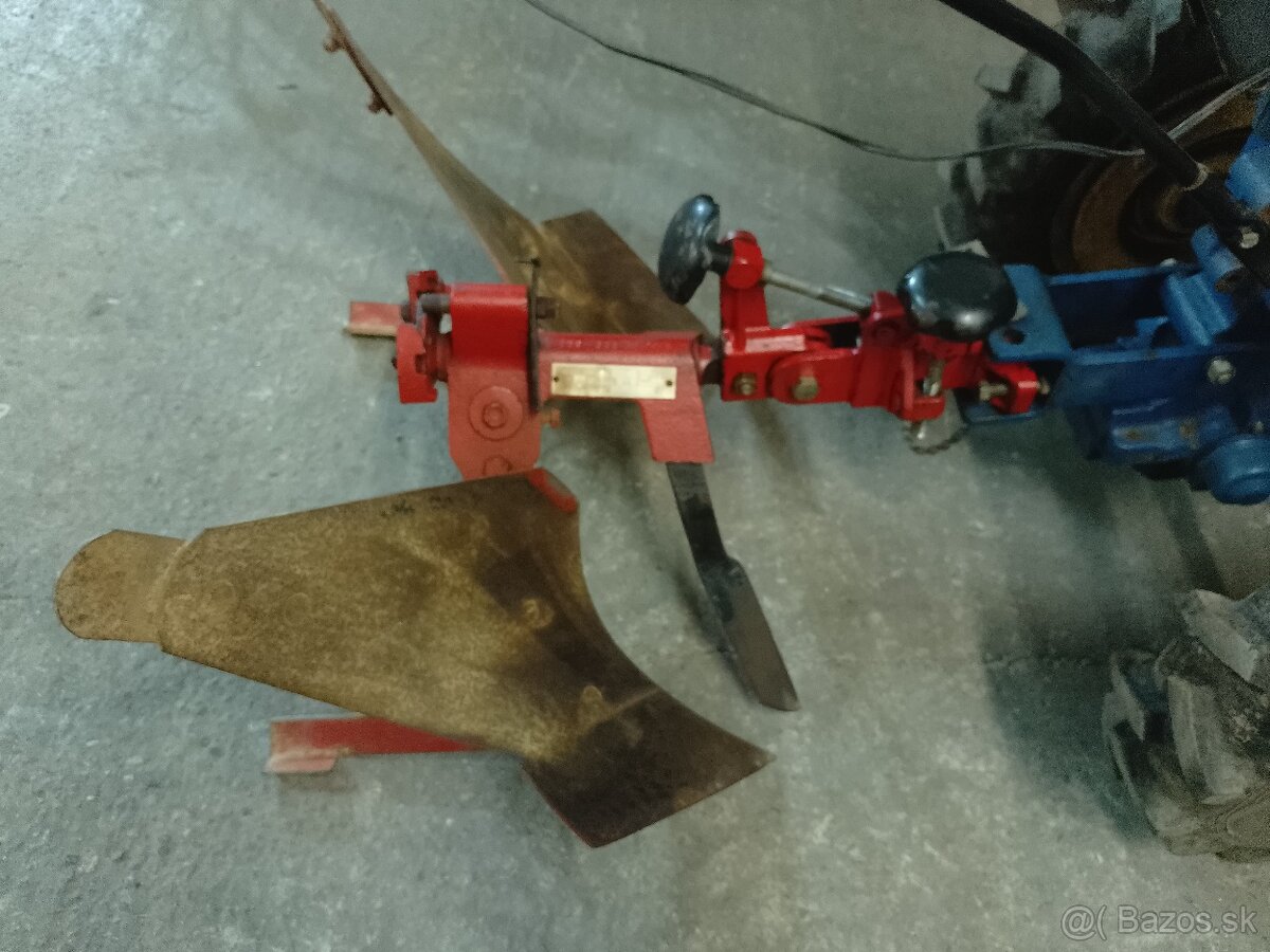 Agzat malotraktor JM5-050,motor Vector,pluh,těleso,jako vari - 11