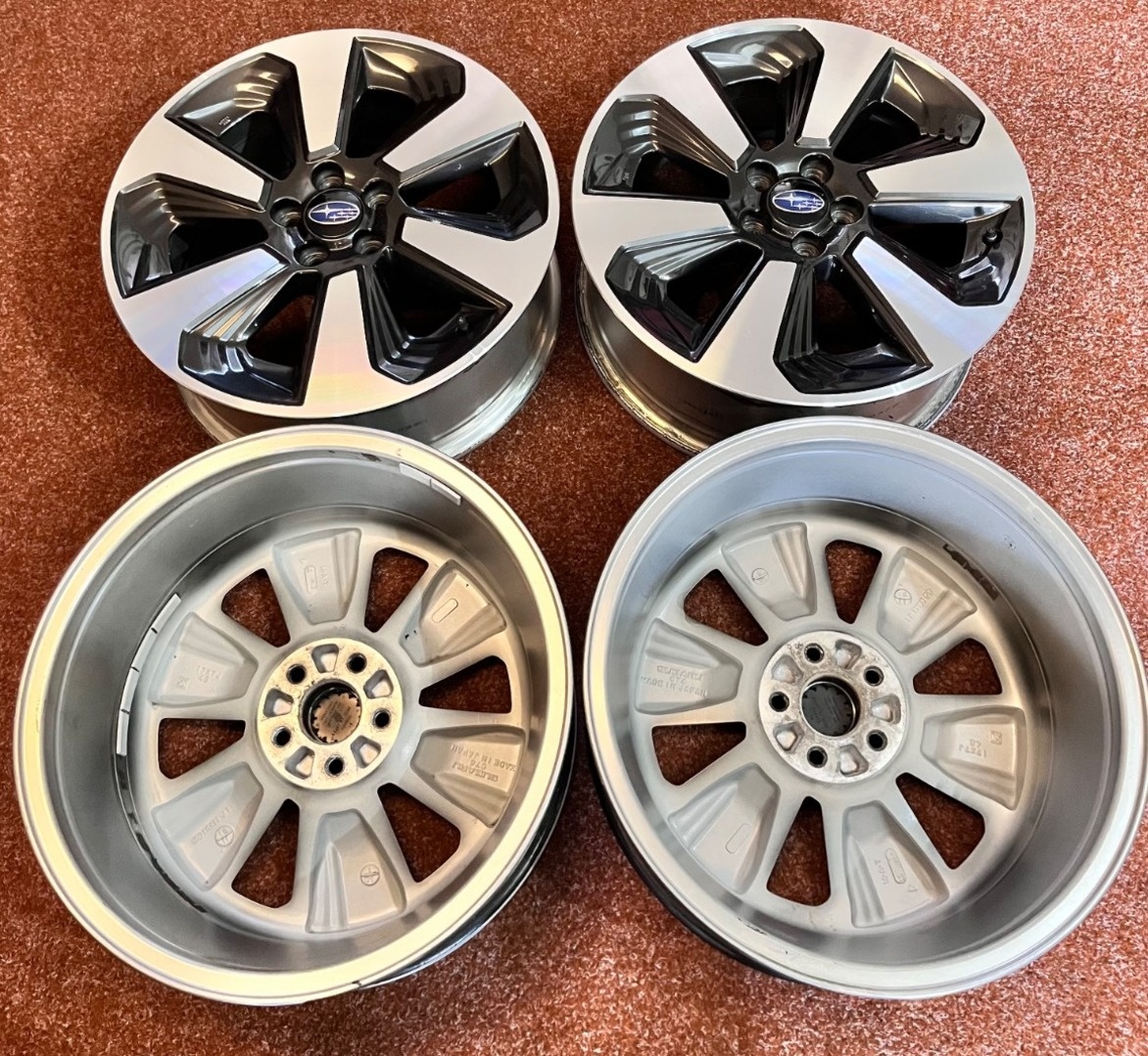 5x100 R17 Originál Subaru Forester - XV - TOP STAV - 11