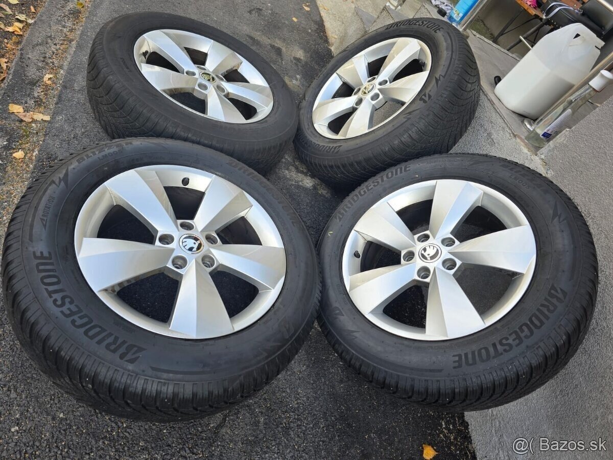 zimne kolesa Škoda Kodiaq 5x112 r17 215/65 r17 - 11