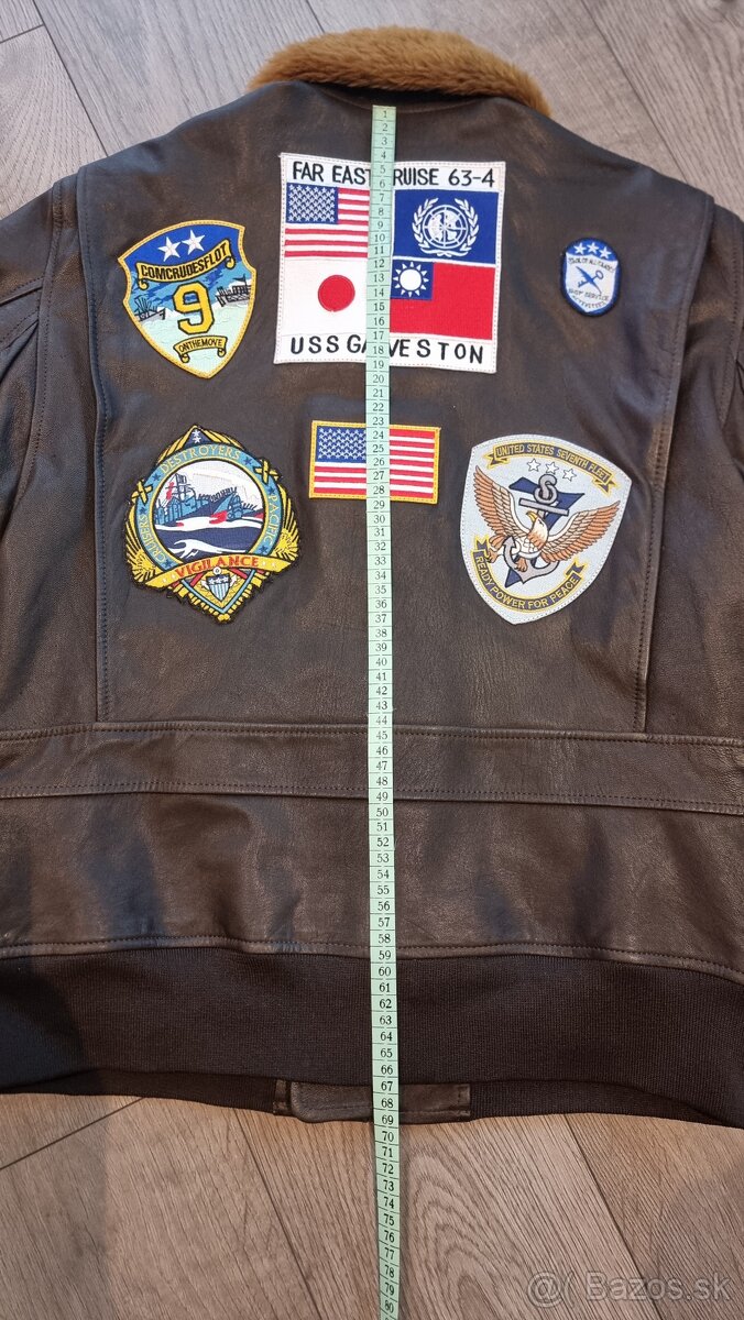 Kožená bunda Top Gun - 11