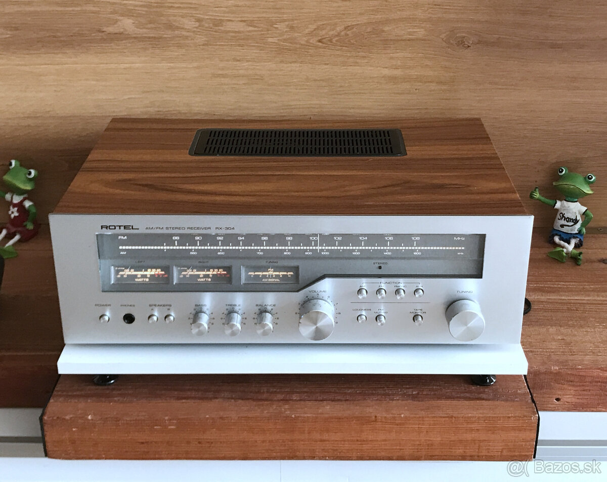 Vintage Stereo Receiver Rotel RX-304 - 11