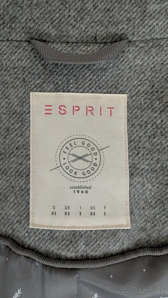 Vlnený kabát Esprit veľkosť XS - 11