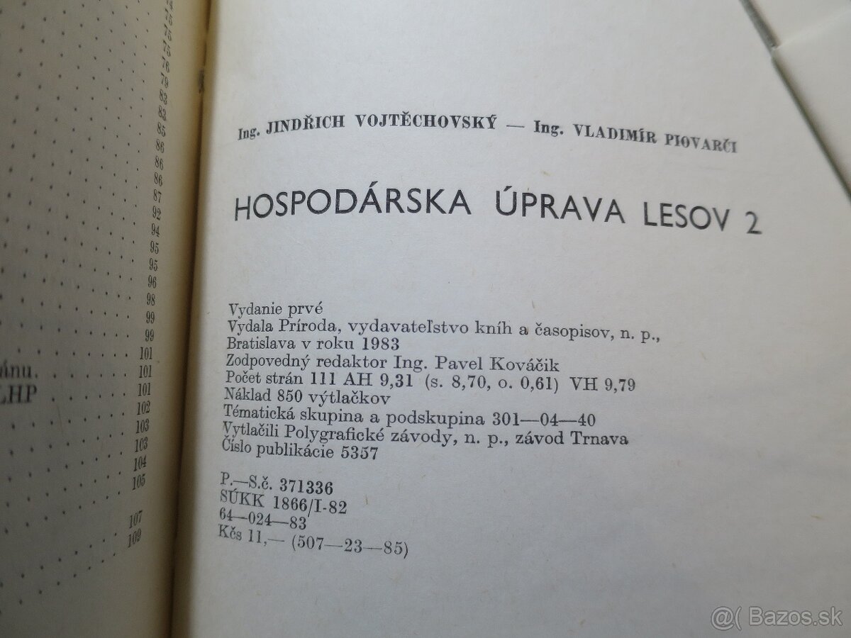 lesnícke knihy (1977-1986) - 11