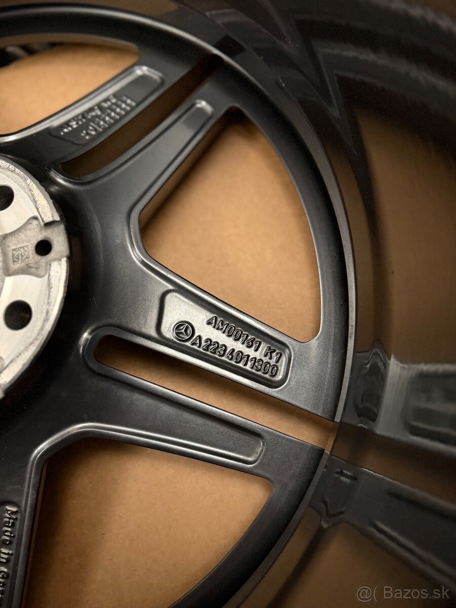 Hliníkové disky 5x112 R19 Mercedes Benz S Class W223 AMG - 11