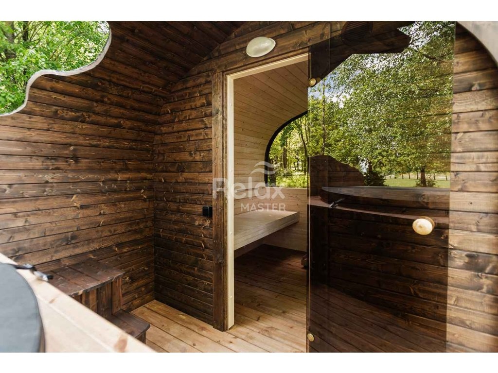 Modulární sauna 2v1 IGLU - 11