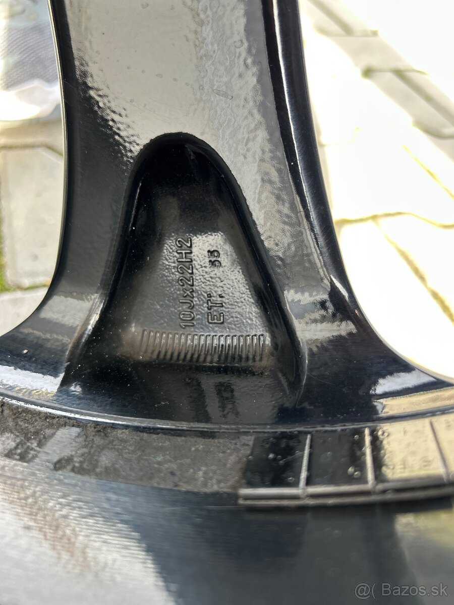 Porsche Cayenne R22 Techart sada hliníkových diskov - 11