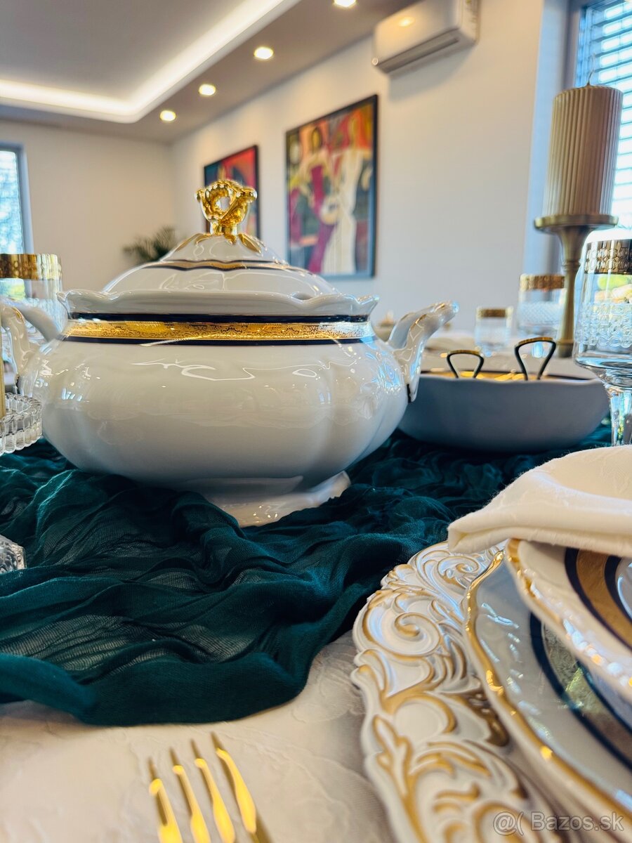 Nový luxusný obedový servis Thun pre 12 a 24 osôb - 11