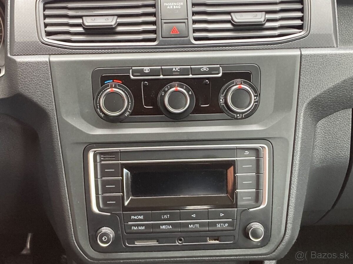 VOLKSWAGEN CADDY 2,0TDi EcoProfi 5míst - 11