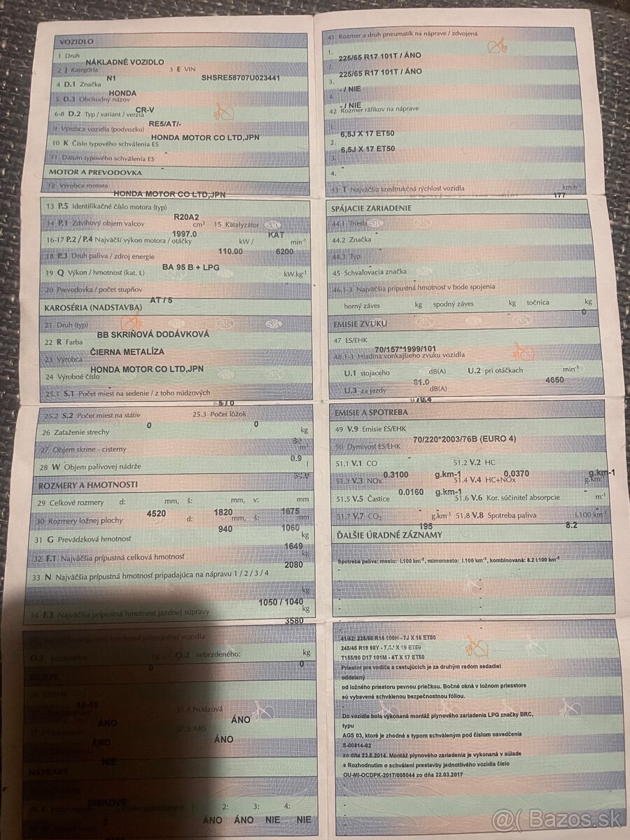 Predam Honda CRV benzín+LPG - 11