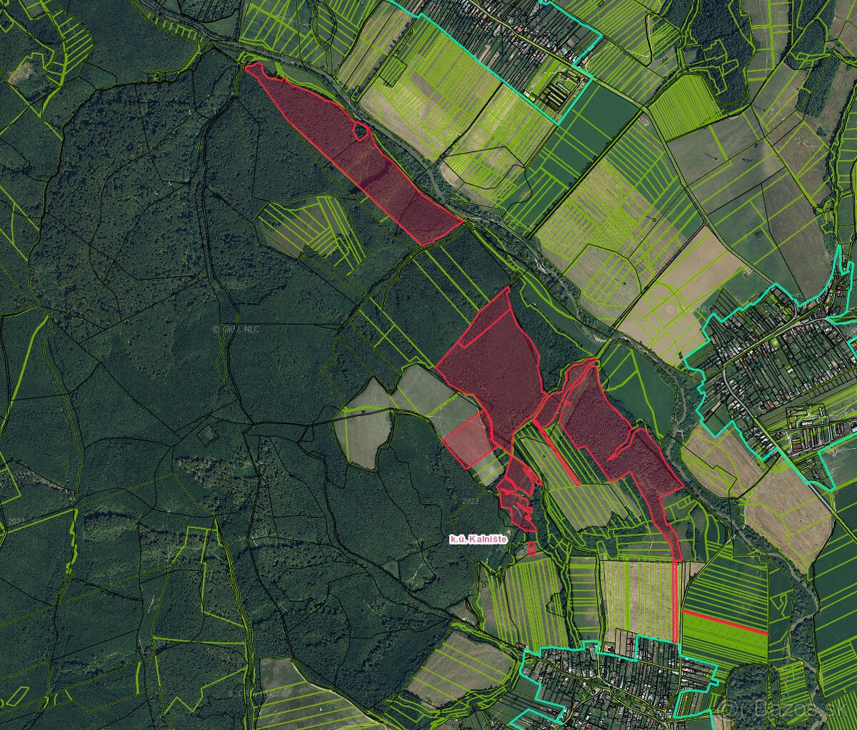 Kalnište – 6.264 m2 LESOV (Urbáru) - 11