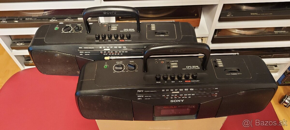 Predám rádiomagnetofóny Sony a JVC - 11