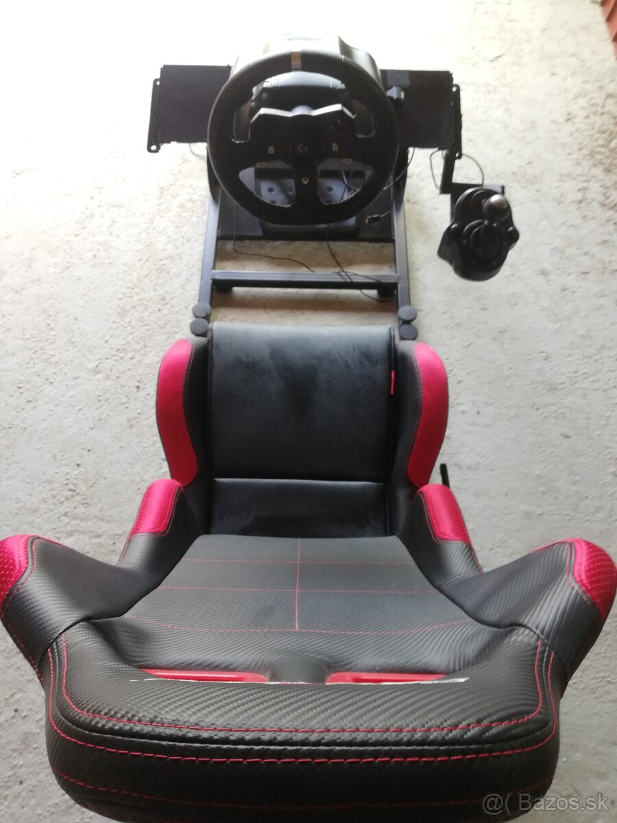 Predám herný závodný simulátor na PC – Logitech G920 + Shift - 11