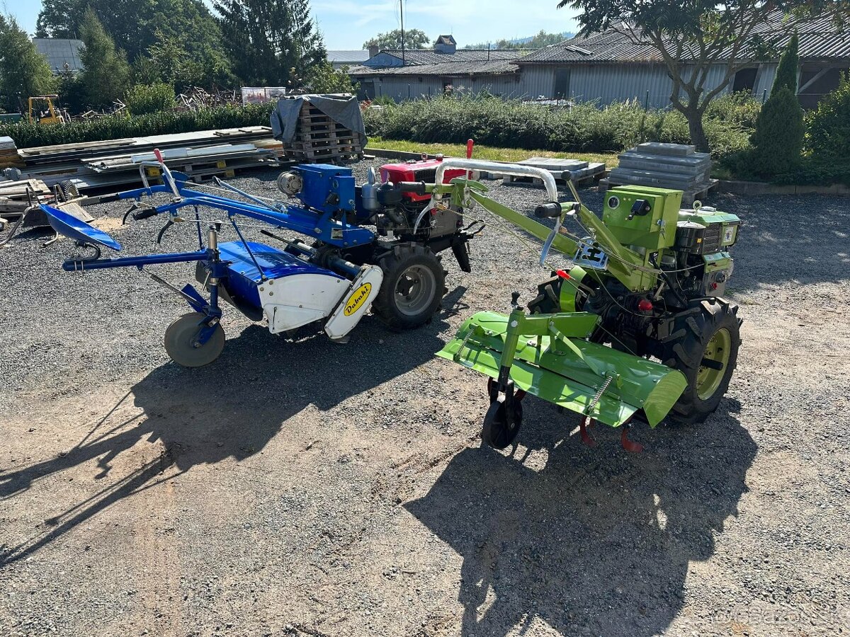 Jednoosý traktor BIZON,ZUBR + rotavátor - 11