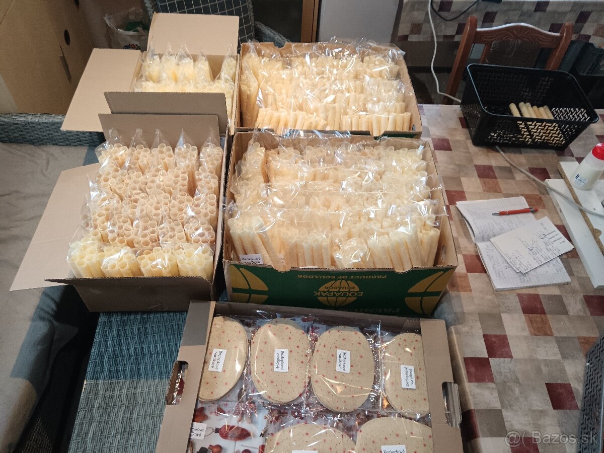 Vianočné oplátky a trubičky - 11