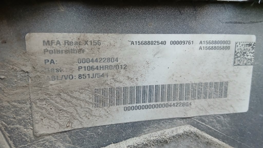 Mercedes GLA X156 W156 2013- 2020 - naraznik zadny - 11