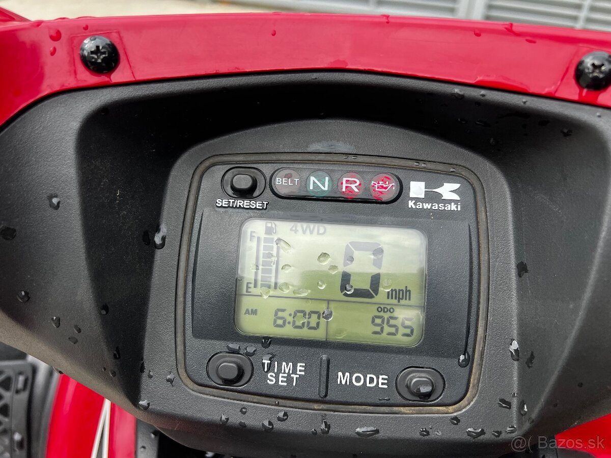 Kawasaki Brute Force 750+Výklopný Vozík+Radlica na sneh - 11