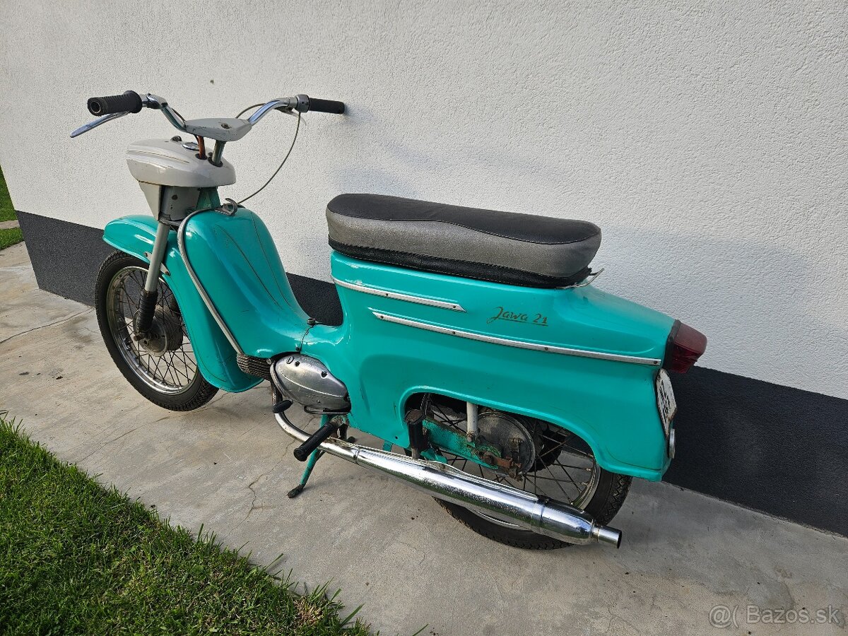 Jawa pionier 21 pôvodný stav rok 1971 - 11